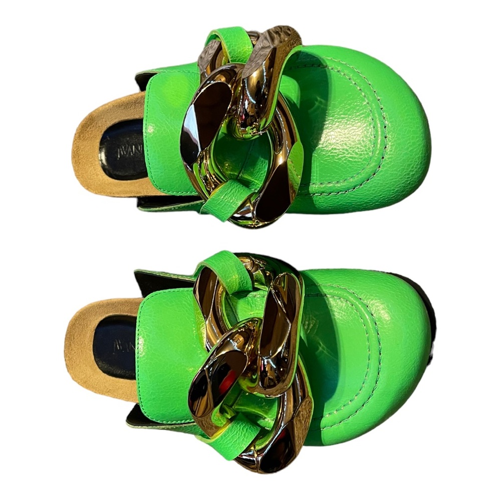 JW Anderson Chain Loafer (Bright Green)